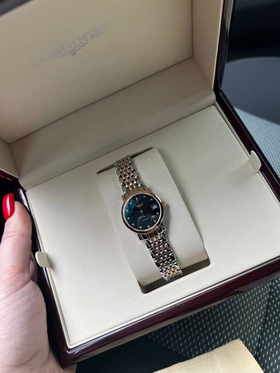 Longines Женские часы оригинал с 12 бриллиантами — 1