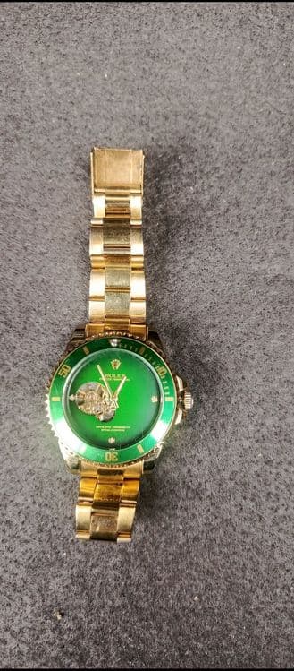 Brenddagi Rolex arginal qoʻl soati holati oʻta goʻzal holatda — 1