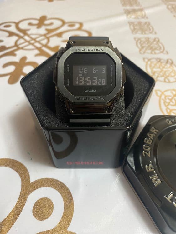 Часы Casio G Shock GM-5600B Original Стальной корпус! — 1