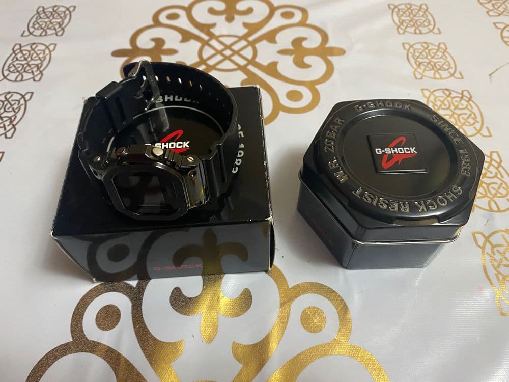 Часы Casio G Shock GM-5600B Original Стальной корпус! — 2