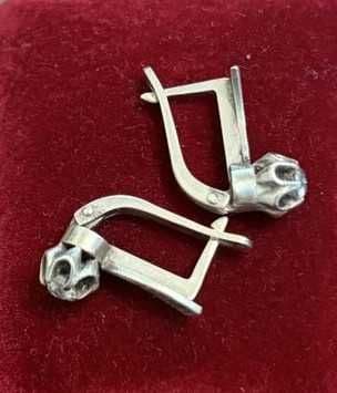 Серги СССР серебро 925 — 2