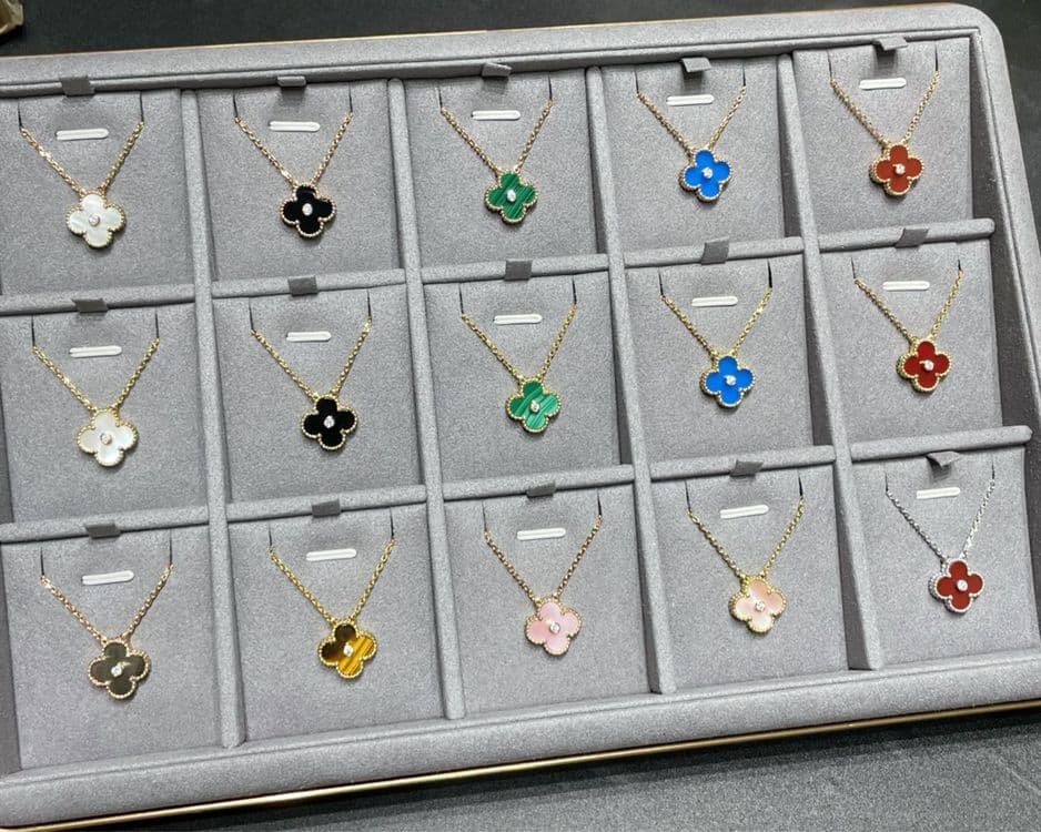 V-Gold позолота AU750 Цепочки Van Cleef — 1