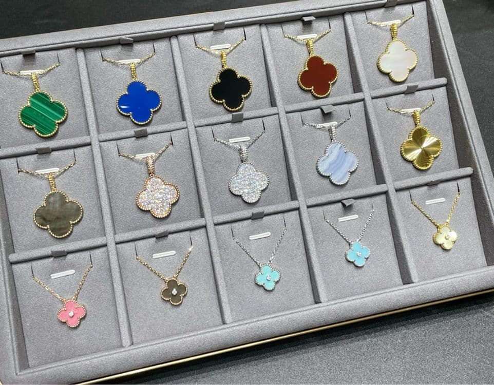 V-Gold позолота AU750 Цепочки Van Cleef — 5