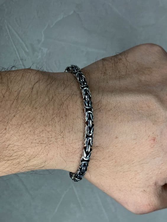 Kumush braslet yangi sovg'aga 925proba браслет серебряный подарочные — 3
