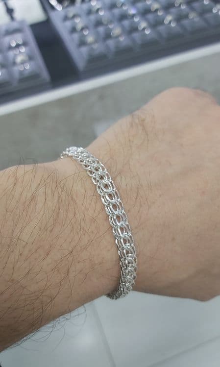 Kumush braslet yangi sovg'aga 925proba браслет серебряный подарочные — 6