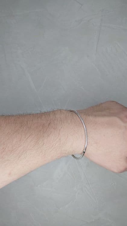 Braslet  kumush 925 серебряный Браслет подарок праздник ювелир — 4
