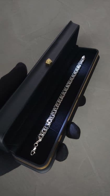Braslet  kumush 925 серебряный Браслет подарок праздник ювелир — 7