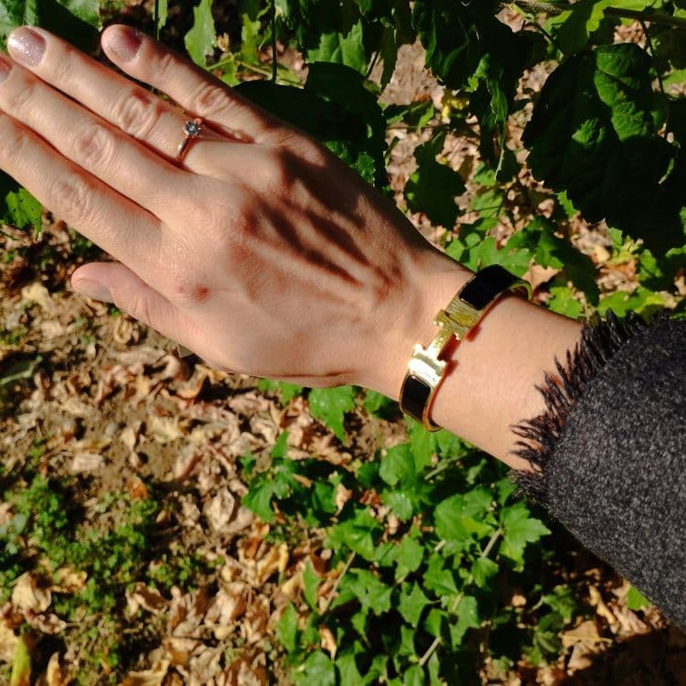 HERMES H click bracelet — 7