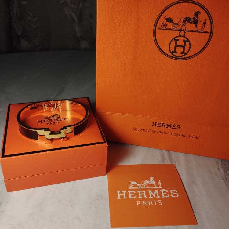 HERMES H click bracelet — 8