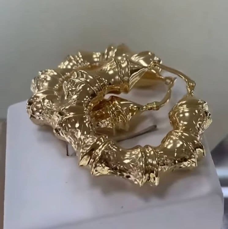Tilla taqinchoq золото зирак 50$ graziella 585 za gram 55 — 4