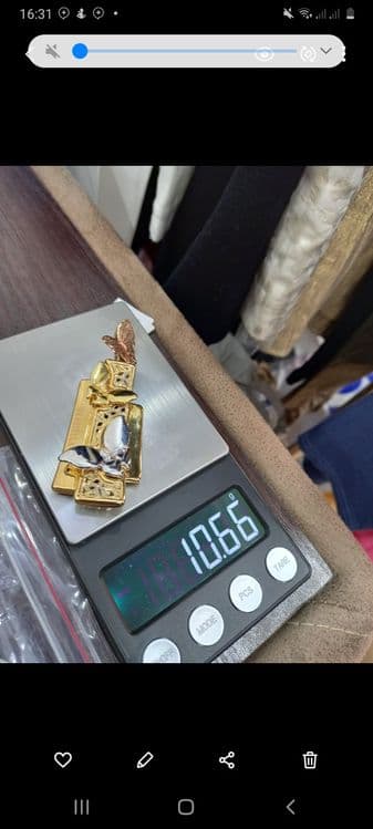 Tilla taqinchoq золото зирак 50$ graziella 585 za gram 55 — 6
