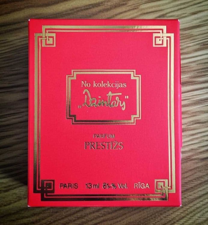 Духи «Prestizs» (Престиж) Дзинтарс Dzintars, PARIS PIGA раритет — 3