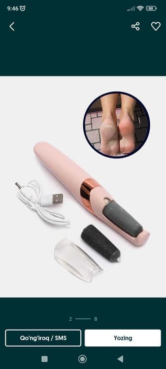 Elektronniy pemza. USB zaryadkali — 2