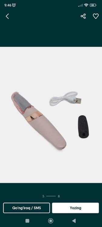 Elektronniy pemza. USB zaryadkali — 4