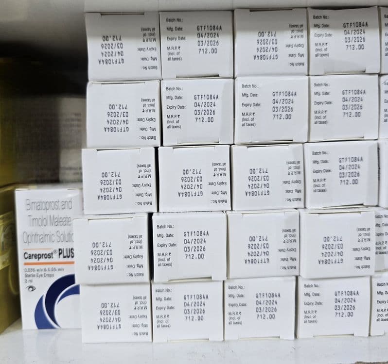 Careprost plus и Carepost Bimatorost для роста ресниц Оригинал 2027 — 2