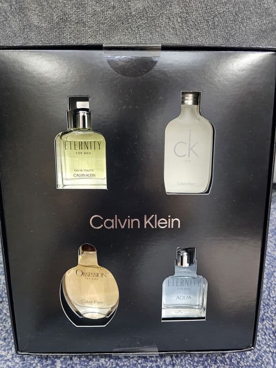 Набор мужской туалетной воды Calvin Klein (4 аромата*15мл), оригинал — 1
