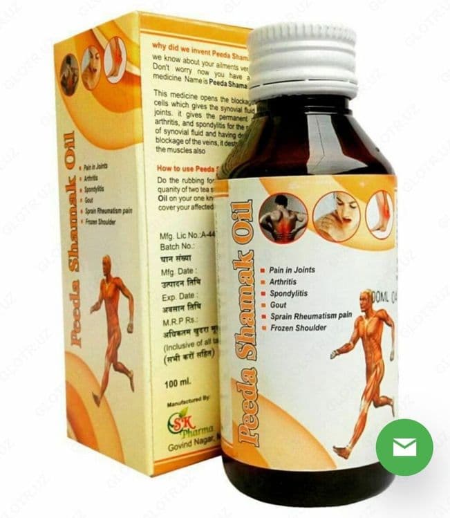 Масло для мышц и суставов Peeda Shamak Oil 70000 somdan made in Indea — 2