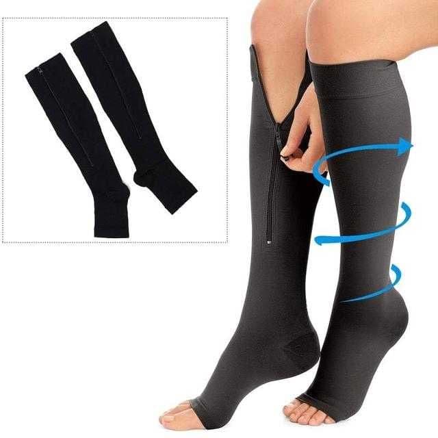 Лечебные компрессионные гольфы от варикоза Zip Sox — 3
