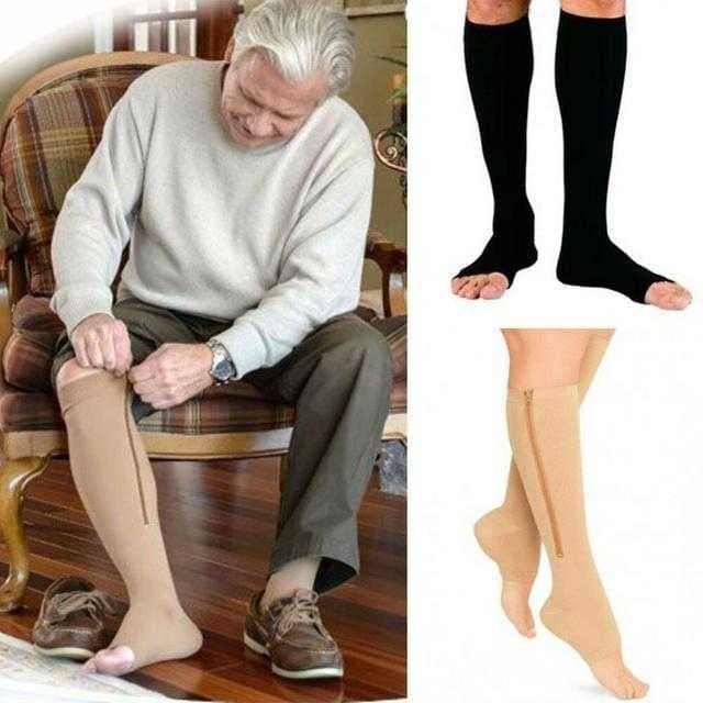 Лечебные компрессионные гольфы от варикоза Zip Sox — 4