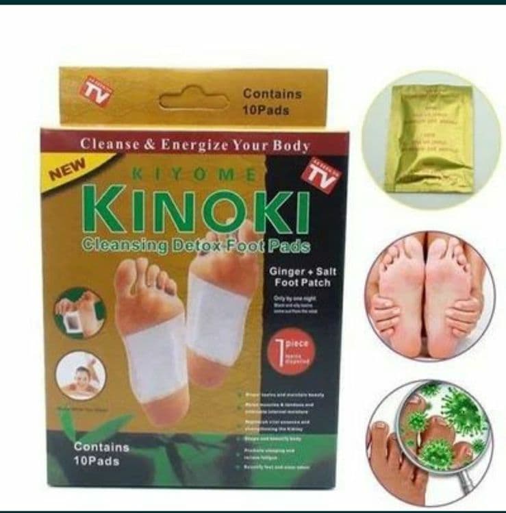 Даставка безплатная, Kinoki - Детокс пластырь для ног. Оргинал — 1