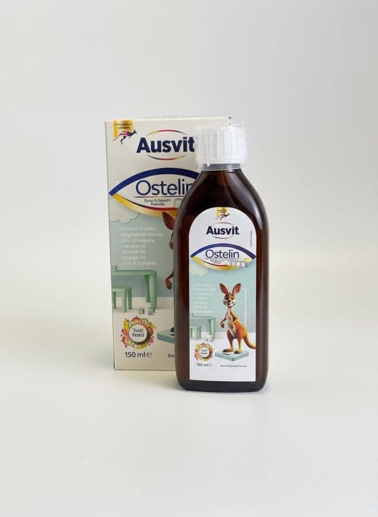 Ausvit, Ostelin Жидкий кальций для детей, 150 мл