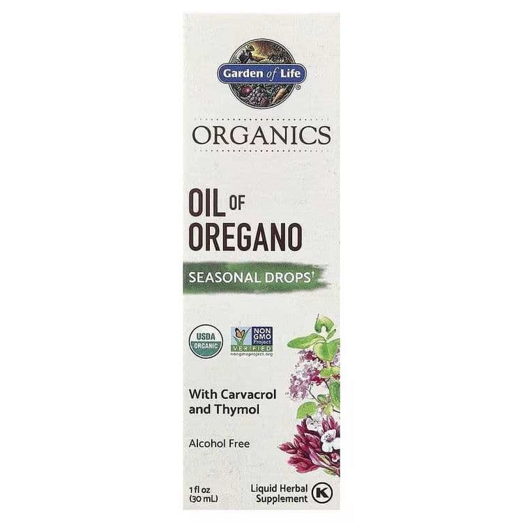 Garden of Life Oil of Oregano масло орегано жидкий suyuq — 2