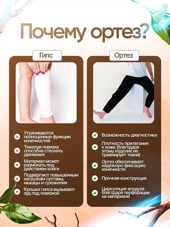 Тутор ортез на коленный сустав — 6