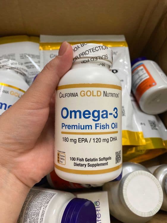 Omega-3/омега-3, рыбий жир премиального качества. (240 капсул) — 1