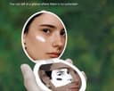 Smart зеркало для контроля качества spf крема