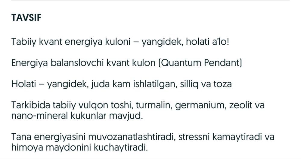 Gano klon kristal odam organizmiga foydali jihatlari bor — 4