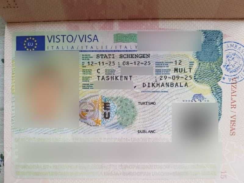 Виза в Шенген, Англию, Австралию — 4
