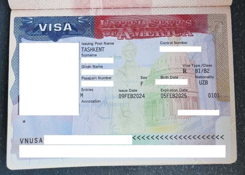 Визовая поддержка в США / Amerikaga viza olishda professional yordam — 1