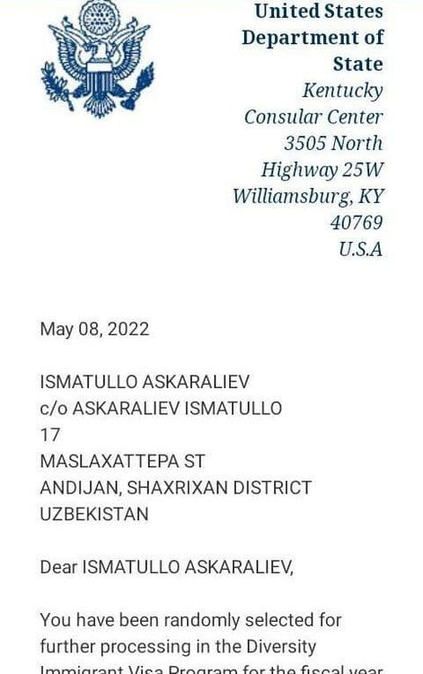 Green card registratsiya — 1