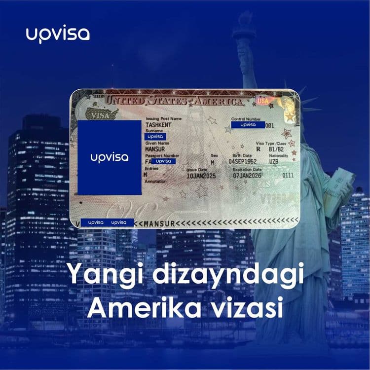 Amerika vizasini qo`lga kiritish — 1