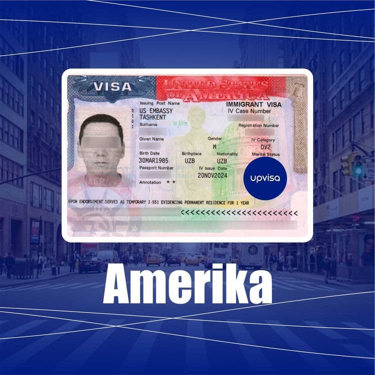 Amerika vizasini qo`lga kiritish — 4