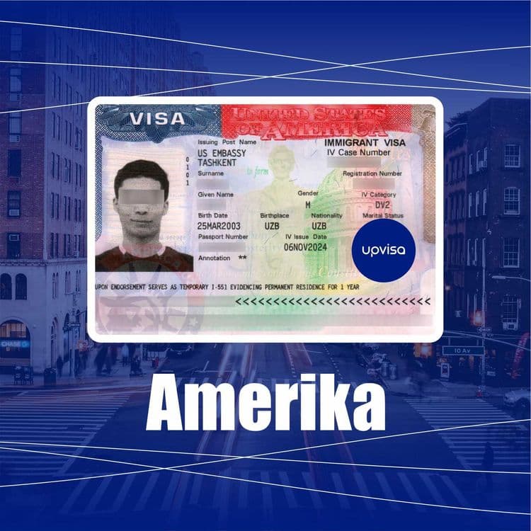 Amerika vizasini qo`lga kiritish — 5