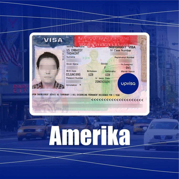 Amerika vizasini qo`lga kiritish — 6