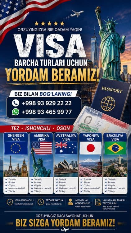 Visa consulting ishonchli yordam — 1