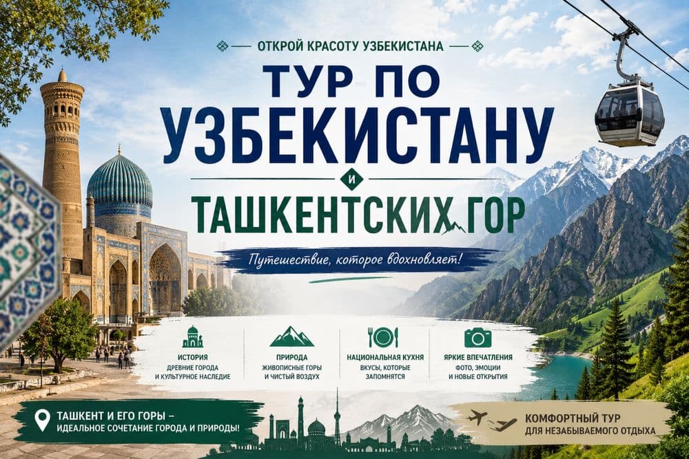Тур по Узбекистану — 1