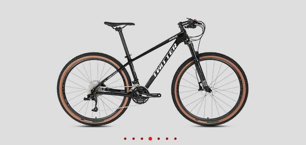 Скидка 35%  Карбоновый велосипед TWITTER LEOPARD LT 2026 — 2