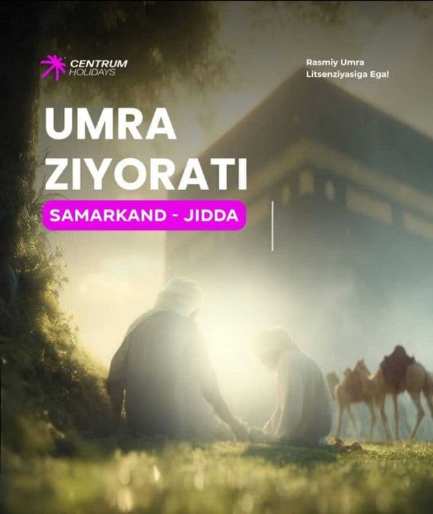 Samarkand va Toshkent lux va standart paket umra ziyorati  2026 — 1