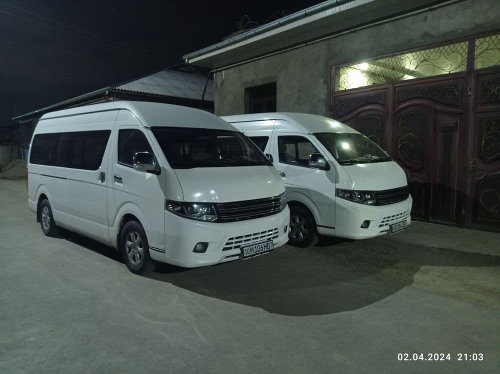 заказ  Микроавтобус Uzbekistan BO'YLAB SAYOHAT — 1