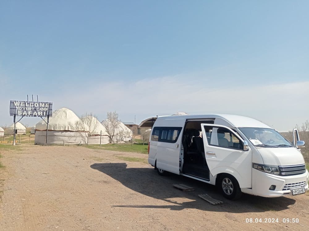 заказ  Микроавтобус Uzbekistan BO'YLAB SAYOHAT — 2