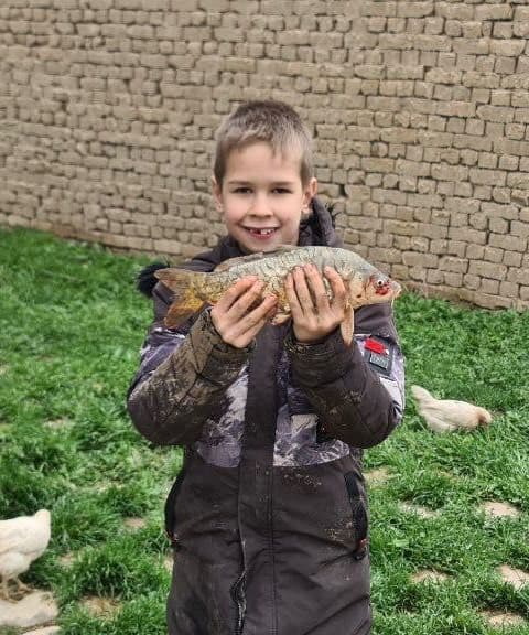 Рыба сазан, рыбалка. Топчан мангал. — 3