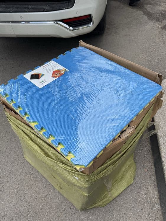 Татами коврик для детей пазл, Bolalar uchun himoya gilamchasi Tatami — 3