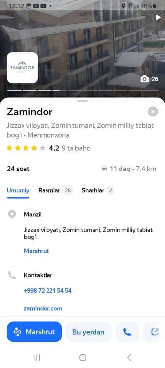 Zomin sanatoriyasiga taksi xizmati — 6