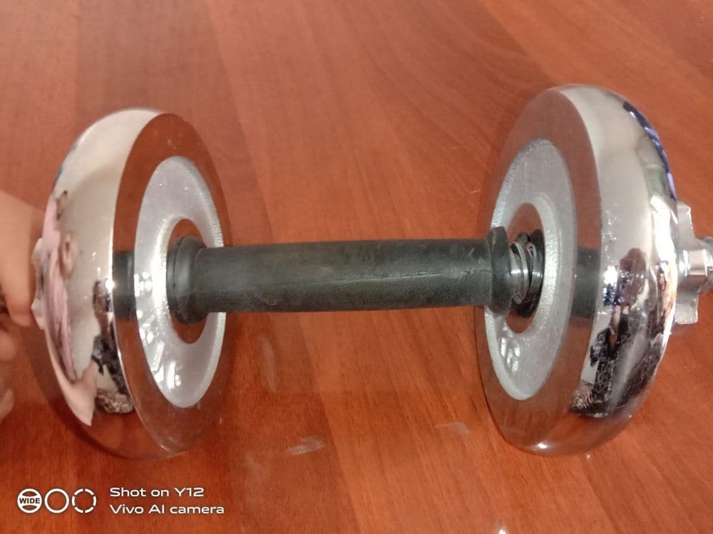 Gantel yangi 6 kg li kimga kerak tel qilila dastavkayam bor — 1