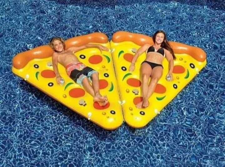 Надувной матрас Пицца Naduvnoy matras Pizza Плот Доставка — 2