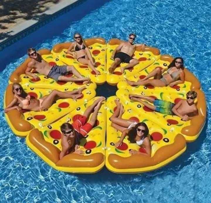 Надувной матрас Пицца Naduvnoy matras Pizza Плот Доставка — 3