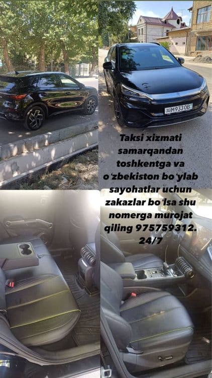 Toshkent Samarqand taksi 24/7 — 2